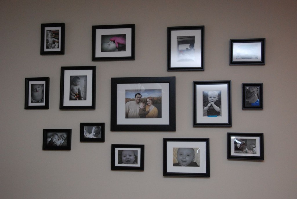 Wordless Wednesday: My Family Wall