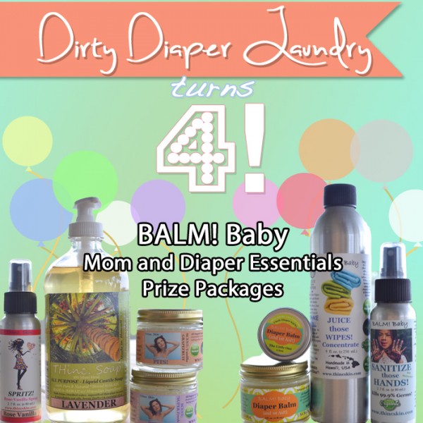 4 Years of DDL- BALM! Baby Prize Mom and Baby Pack Giveaways {Ends 4/19}