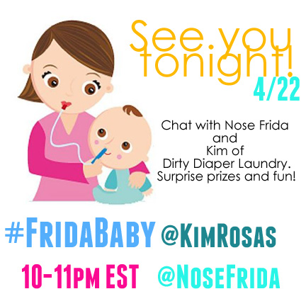 Join me tonight for prizes and fun!  #FridaBaby Chat 10-11 pm EST
