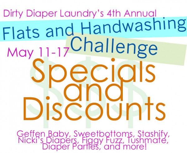 Sales and Specials for the Flats and Handwashing Challenge