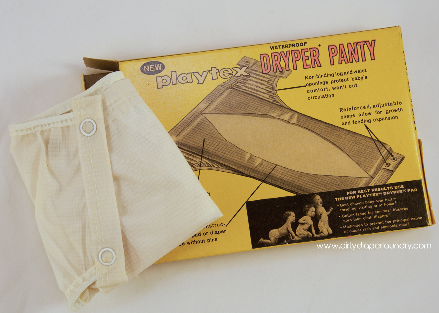 Early Hybrid Cloth Diaper 1950's