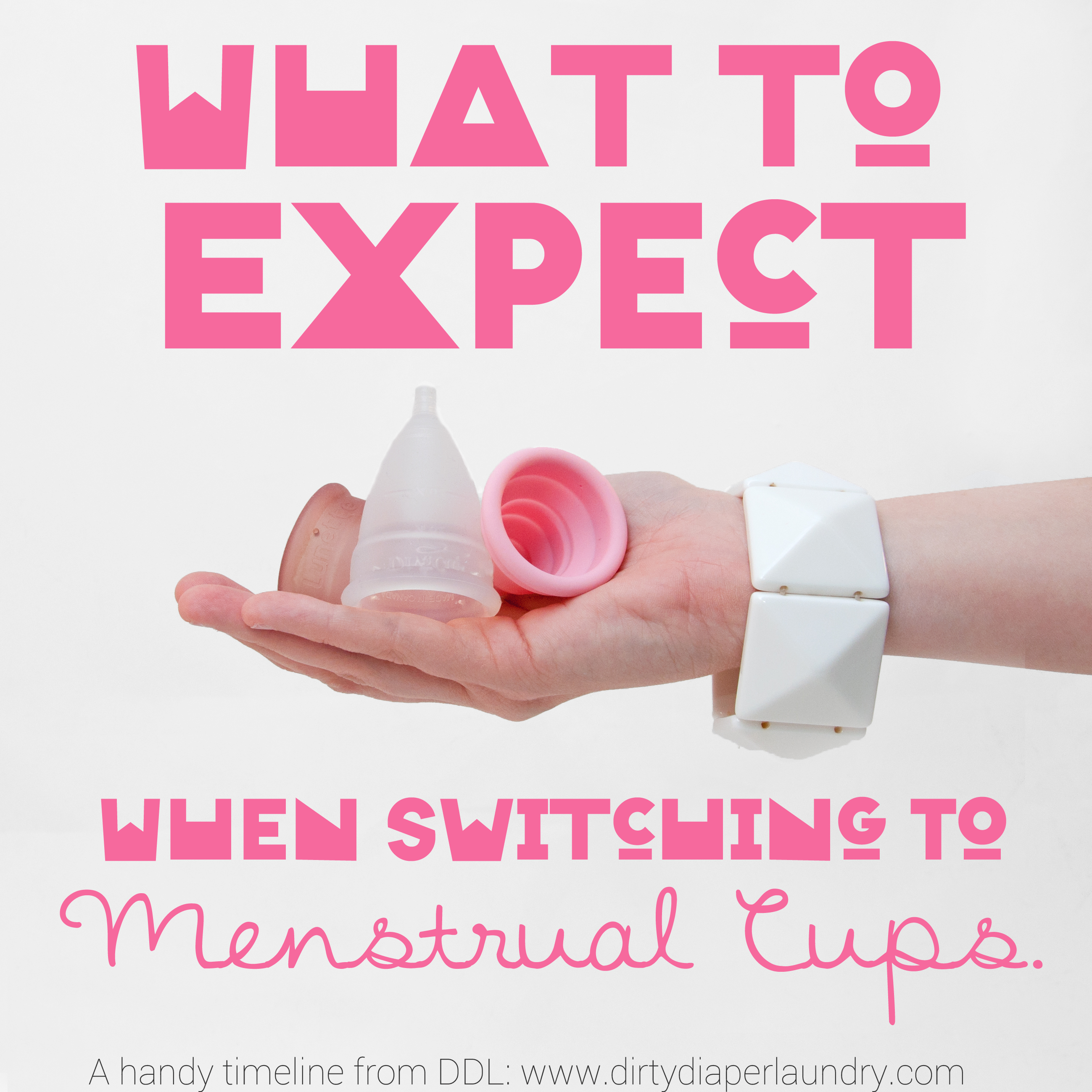 What to expect when switching to menstrual cups