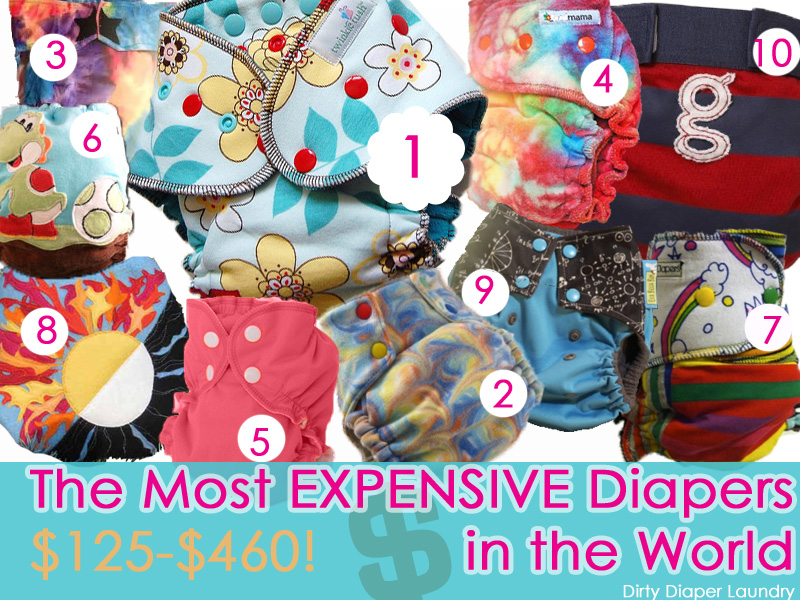 Cloth diapers that cost over $100