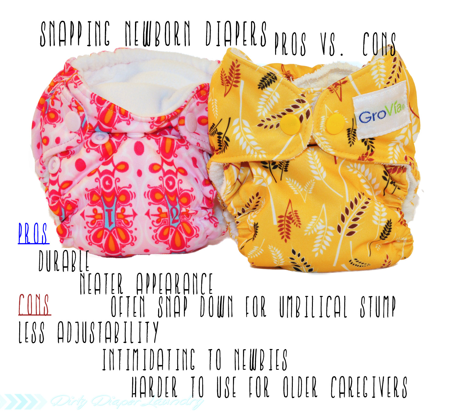 Newborn Cloth Diapering The Basics Dirty Diaper Laundry