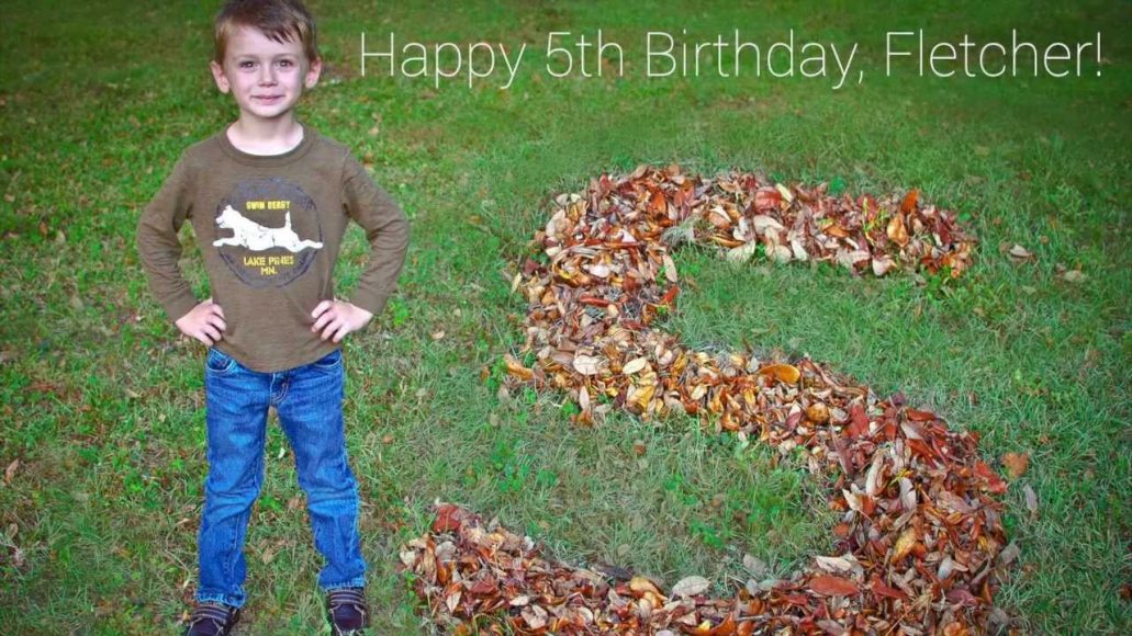 Happy 5th Birthday, Fletcher! Dirty Diaper Laundry