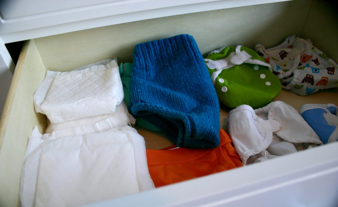 How to Prepare for TWO Babies in Cloth Diapers Dirty Diaper Laundry